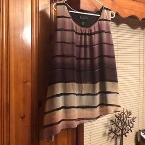 Lane Bryant sleeveless blouse